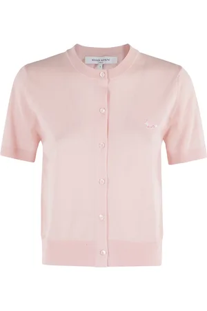 Maison Kitsuné Dame, Strikkevarer, Rosa, S