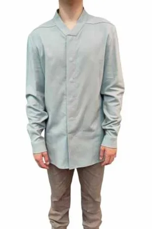 Rick Owens Herre, Skjorter, Blå, L