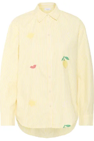 Saint Tropez Dame, Bluser & Skjorter, Gul, M