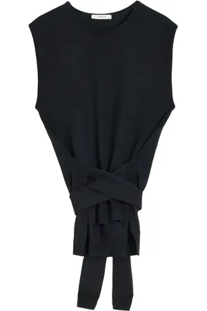 LEMAIRE Dame, Topper, Svart, M