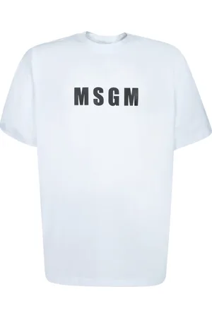 Msgm Herre, Topper, Hvit, XS