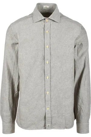 SONRISA Herre, Skjorter, Grå, 4XL