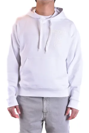 Moschino Herre, Gensere & Hettegensere, Hvit, M