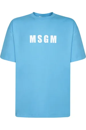 Msgm Herre, Topper, Blå, L