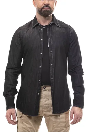 Dsquared2 Herre, Skjorter, Svart, L