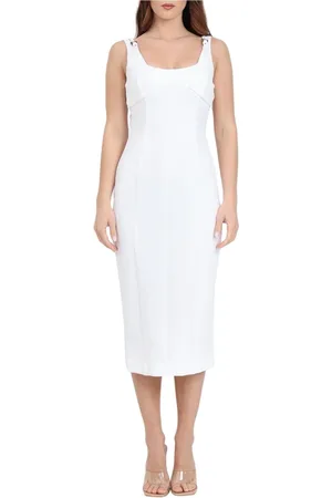 VERSACE Dame, Kjoler, Hvit, S