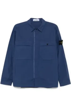 Stone Island Herre, Jakker, Blå, L