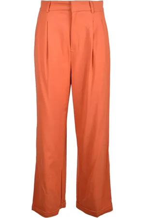 WEILI ZHENG Dame, Bukser, Oransje, S