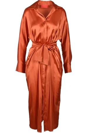 FARFETCH Dame, Kjoler, Brun, S