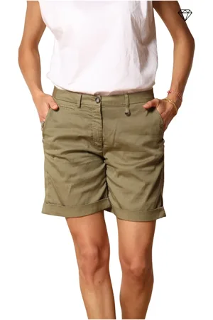 Masons Dame, Shorts, Grønn, XS