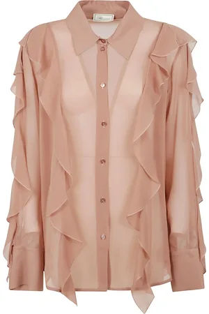 BLUMARINE Dame, Bluser & Skjorter, Rosa, M