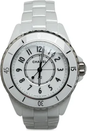 CHANEL Dame, Pre-owned, Hvit, ONE SIZE