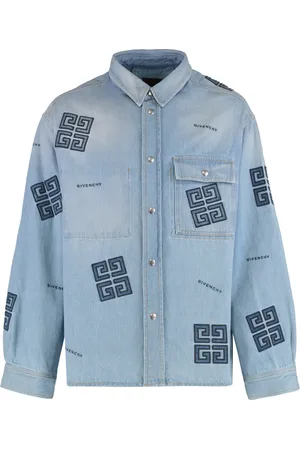 Givenchy Herre, Skjorter, Blå, L