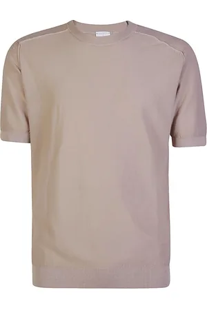 ELEVENTY Herre, Strikkevarer, Brun, XL