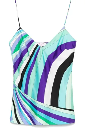 Emilio Pucci Dame, Topper, Grønn, M
