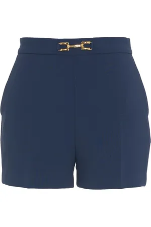 Elisabetta Franchi Dame, Shorts, Blå, S