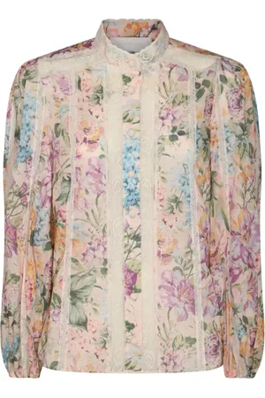 ZIMMERMANN Dame, Bluser & Skjorter, Flerfarget, XS