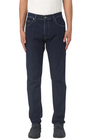 Dondup Herre, Jeans, Blå, W33