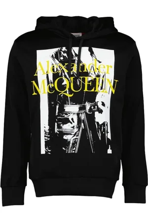 Alexander McQueen Herre, Gensere & Hettegensere, Svart, XS