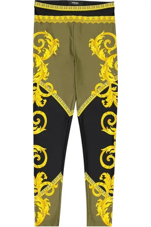 VERSACE Dame, Bukser, Flerfarget, S