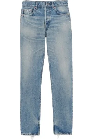 Saint Laurent Herre, Jeans, Blå, W34