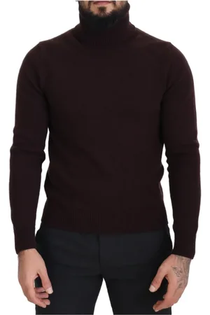 Dolce & Gabbana Herre, Strikkevarer, Brun, S