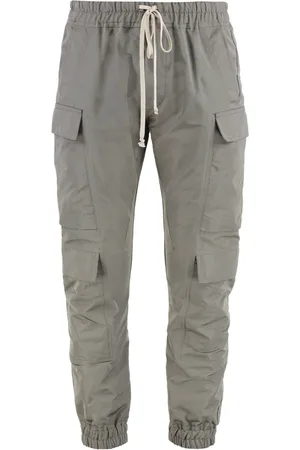 Rick Owens Herre, Bukser, Grå, S