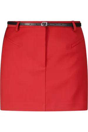 Patrizia Pepe Dame, Skjørt, Rød, L
