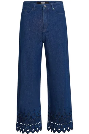 Karl Lagerfeld Dame, Jeans, Blå, W25
