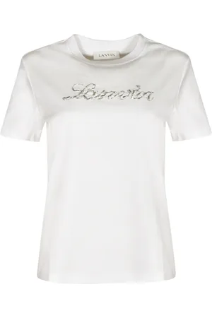 Lanvin Dame, Topper, Hvit, M