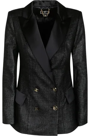 Elisabetta Franchi Dame, Jakker, Svart, S