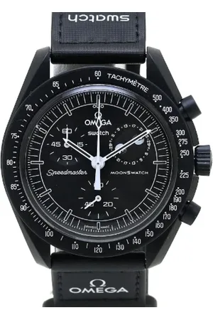Omega Herre, Pre-owned, Svart, ONE SIZE