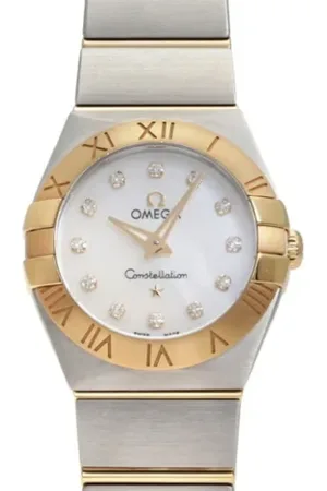Omega Dame, Pre-owned, Hvit, ONE SIZE