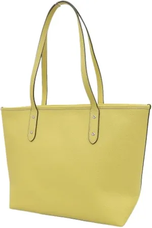 Coach Dame, Pre-owned, Gul, ONE SIZE