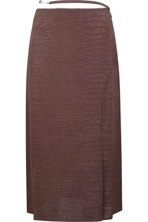 Jacquemus Dame, Skjørt, Brun, M