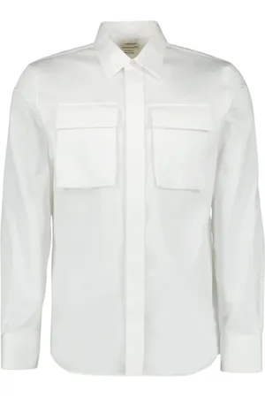 Alexander McQueen Herre, Skjorter, Hvit, M