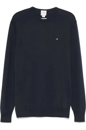 Calvin Klein Herre, Strikkevarer, Blå, M