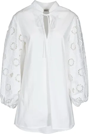 Dondup Dame, Bluser & Skjorter, Hvit, 2XS