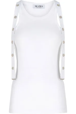 The Attico Dame, Topper, Hvit, S