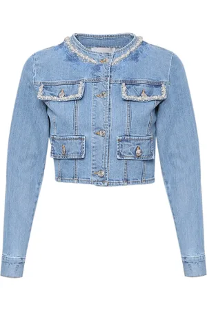 ERMANNO SCERVINO Dame, Jakker, Blå, 40 EU