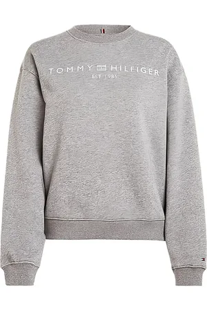Tommy Hilfiger Dame, Gensere & Hettegensere, Grå, S