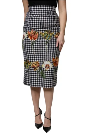 Dolce & Gabbana Dame, Skjørt, Flerfarget, XS