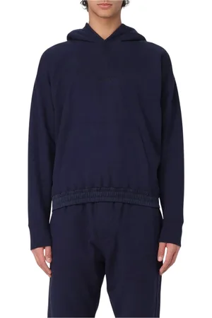 Saint Laurent Herre, Gensere & Hettegensere, Blå, XL