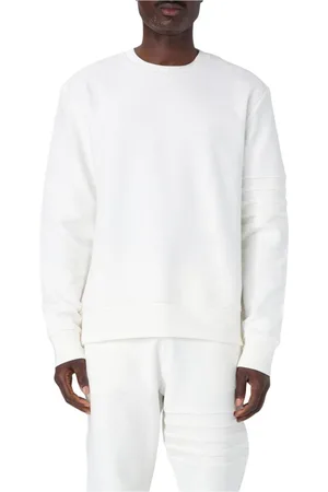 Thom Browne Herre, Gensere & Hettegensere, Hvit, XL