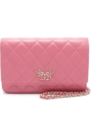 CHANEL Dame, Pre-owned, Rosa, ONE SIZE