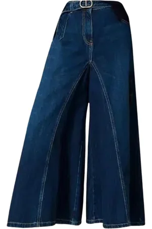 Twin-Set Dame, Jeans, Blå, W27