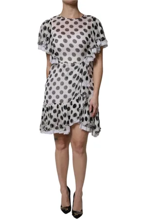 Dolce & Gabbana Dame, Kjoler, Hvit, S