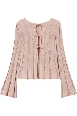 Twin-Set Dame, Strikkevarer, Rosa, S