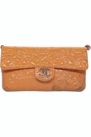 CHANEL Dame, Pre-owned, Oransje, ONE SIZE