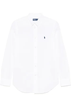 Ralph Lauren Dame, Bluser & Skjorter, Hvit, 2XS